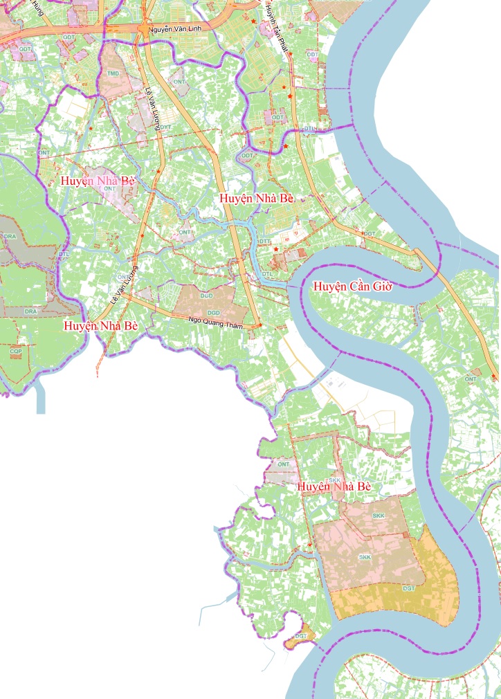 Dữ liệu Kế hoạch sử dụng đất năm 2018 Huyện Nhà Bè - TP. Hồ Chí Minh
