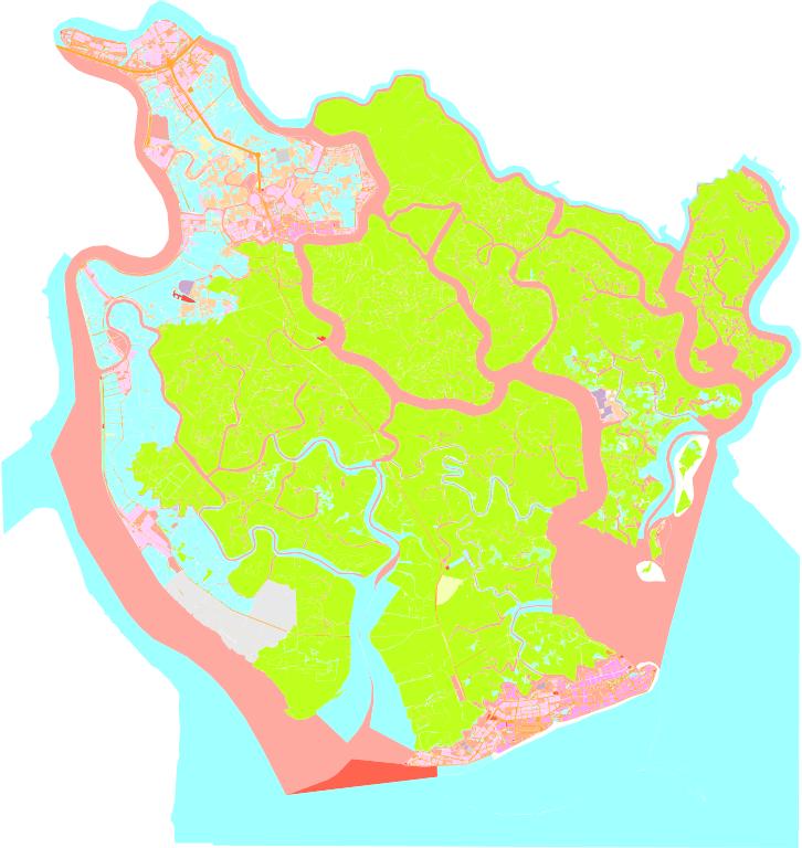 Dữ liệu Quy hoạch sử dụng đất đến năm 2020 Huyện Cần Giờ - TP. Hồ Chí Minh